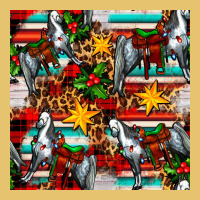 Christmas Horse Leopard Tartan Premium Sweatshirt | Teevron