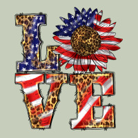 Patriotic Sunflower Love Ladies Tee | Teevron