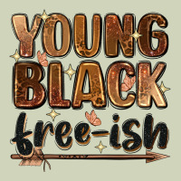 Young Black Free-ish Heavyweight Hoodie | Teevron