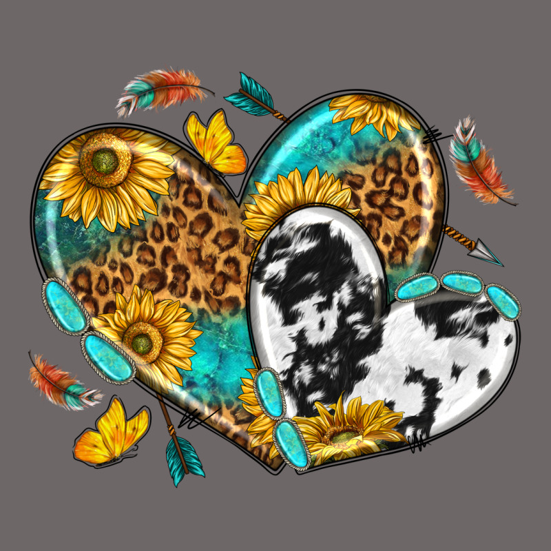 Cowhide Leopard Hearts Classic Tee by texasbilliewilder | Teevron