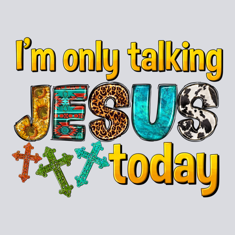 Im Only Talking Jesus Today Zipper Hoodie by texasbilliewilder | Teevron