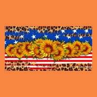 Usa Flag Sunflowers License Plate Premium Sweatshirt | Teevron