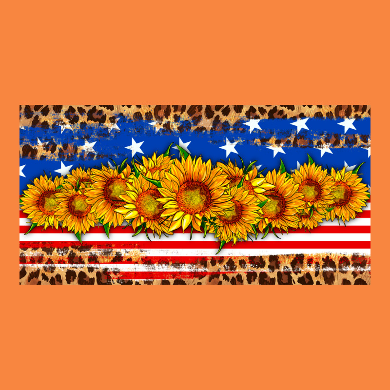 Usa Flag Sunflowers License Plate Premium Sweatshirt by HRA Design Shop | Teevron