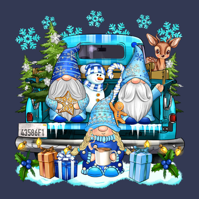 Snowman Gnome Truck Heavyweight Hoodie by texasbilliewilder | Teevron