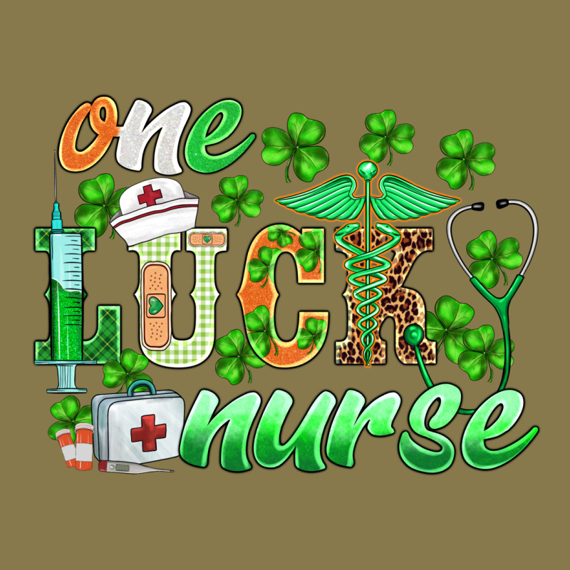 St.patricks One Lucky Nurse Premium Hoodie by BarkalooDesign | Teevron
