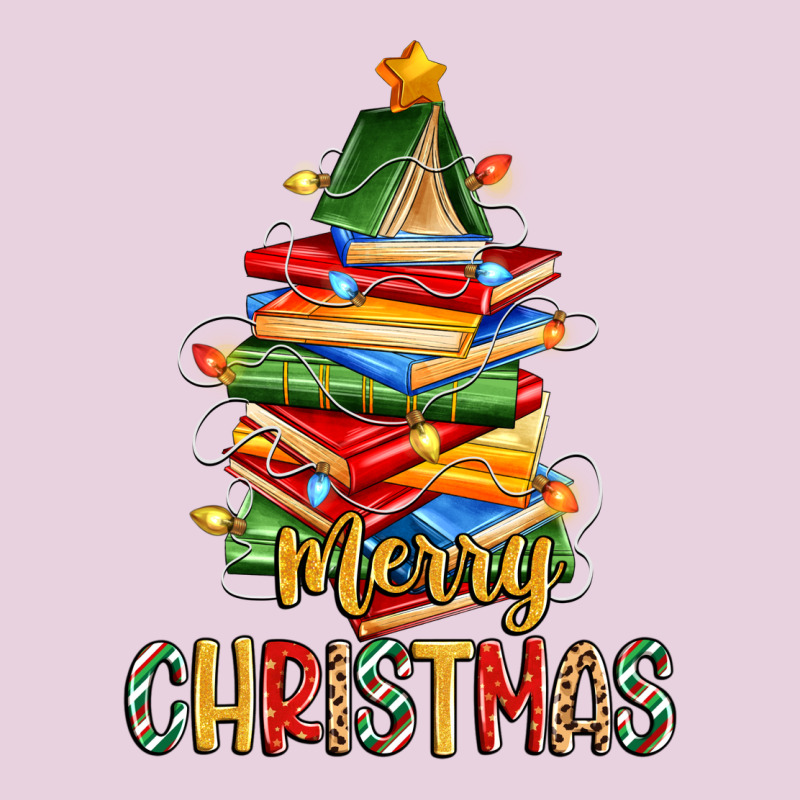 Book Christmas Tree Merry Christmas Classic Tee by Zillion Design Studio | Teevron