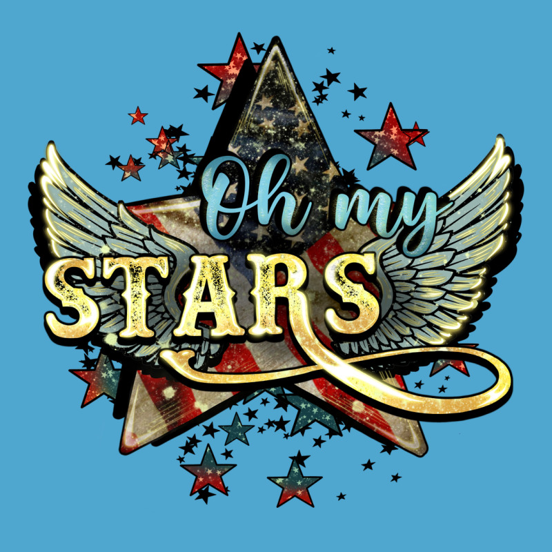 Oh My Stars America Wings Premium Hoodie by NancyCooperArtShop | Teevron