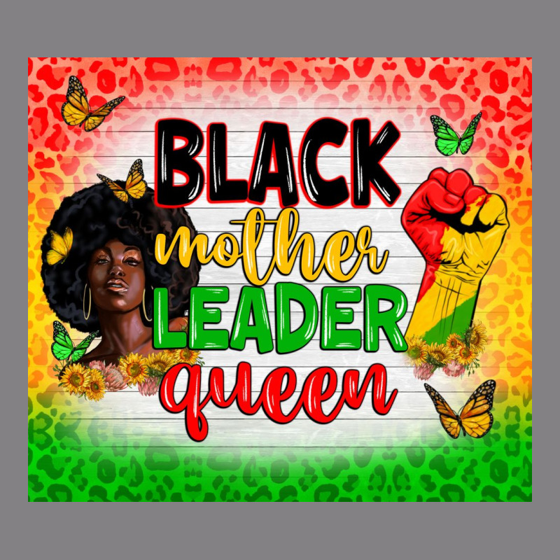 Black Mother Leader Heavyweight Hoodie by Zillion Design Studio | Teevron