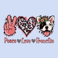 Peace Love French Bulldog Urban Hoodie | Teevron
