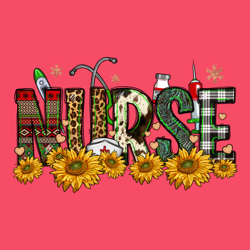 Christmas Nurse Sunflower Premium Sweatshirt by FaDigitalArtStudio | Teevron