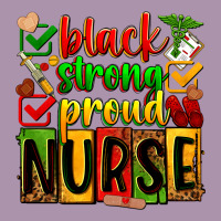 Black Strong Proud Nurse Juneteeenth Heavyweight Hoodie | Teevron