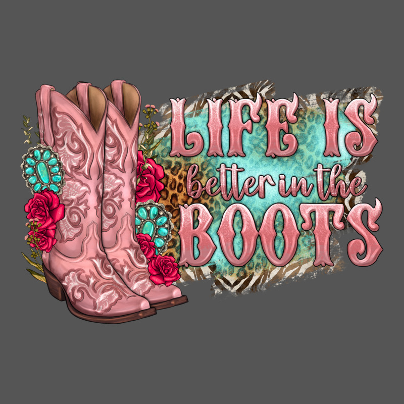 Life Is Better In The Boots Zipper Hoodie by texasbilliewilder | Teevron