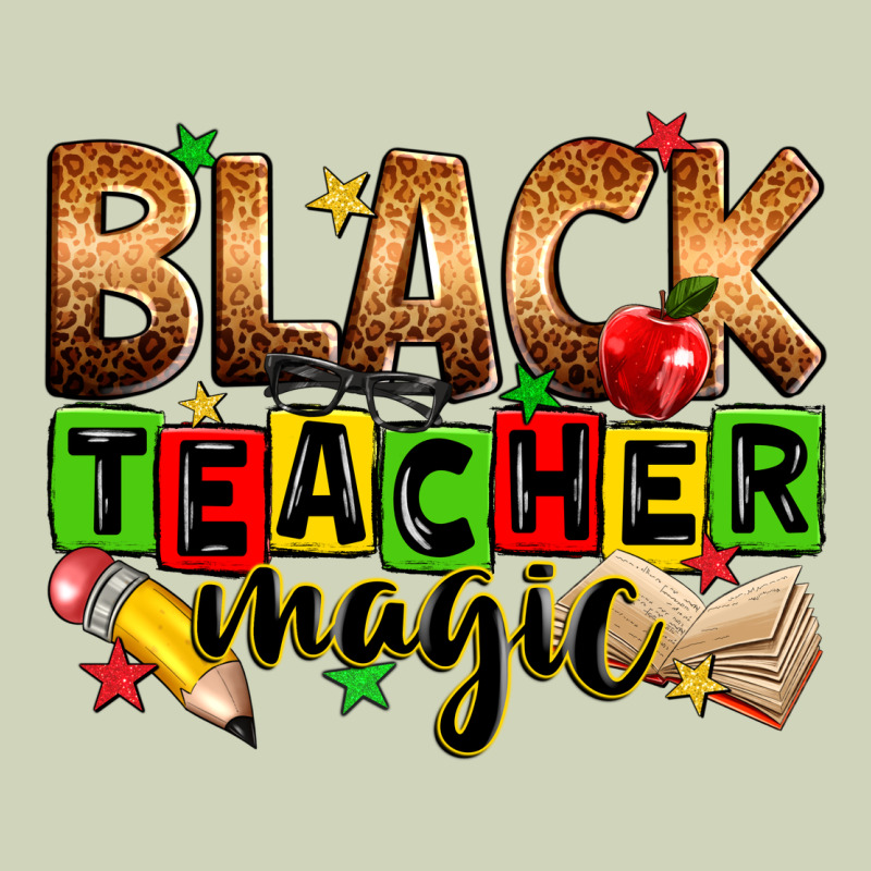 Black Teacher Magic Juneteenth Heavyweight Hoodie by Zillion Design Studio | Teevron