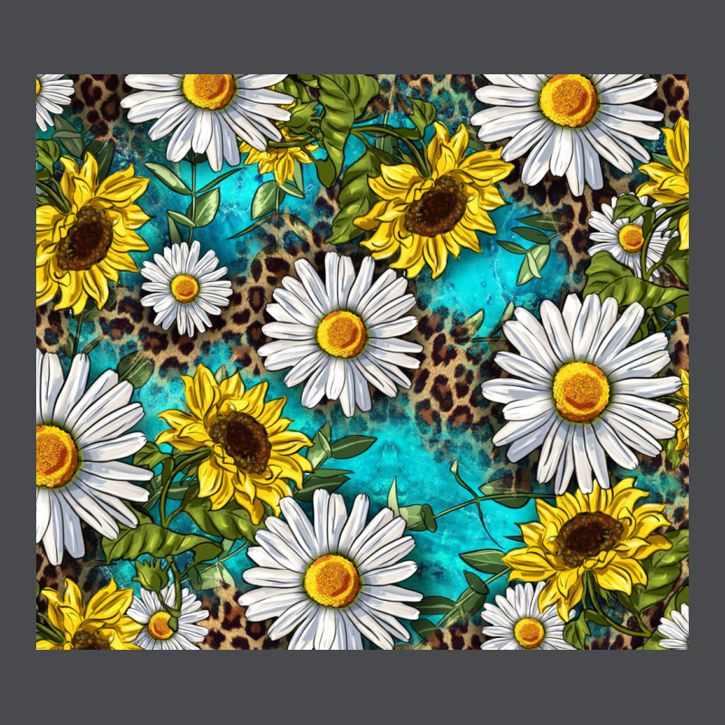 Daisy And Sunflower Zipper Hoodie by RanaPortraitStore | Teevron