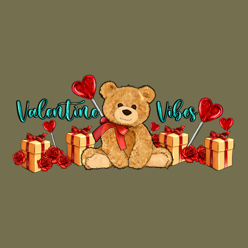 Valentines Vibes With Gifts And Bear Vintage Hoodie by AdoDesignShop | Teevron