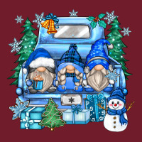 Snowman Gnome Truck Zipper Hoodie | Teevron