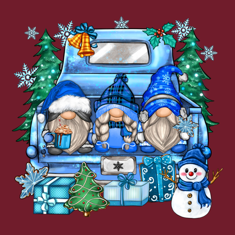 Snowman Gnome Truck Zipper Hoodie by Zillion Design Studio | Teevron