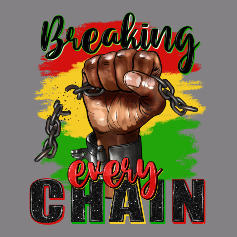 Breaking Every Chain Juneteenth Heavyweight Hoodie by Zillion Design Studio | Teevron