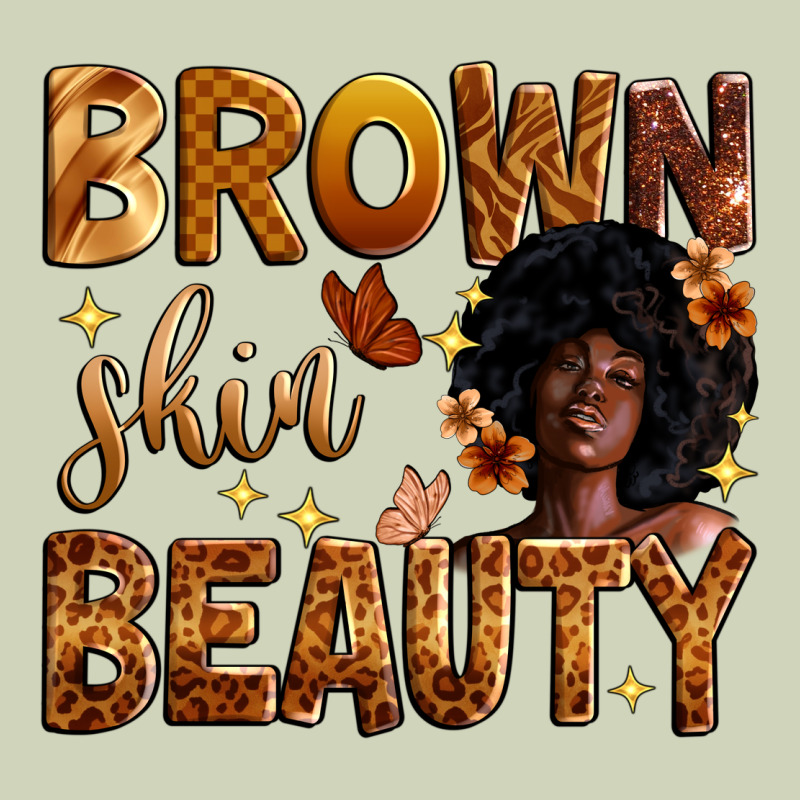Brown Skin Beauty Heavyweight Hoodie by Zillion Design Studio | Teevron