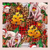 Christmas Pig  Tartan With  Hay And Christmas Ligh Premium Sweatshirt | Teevron