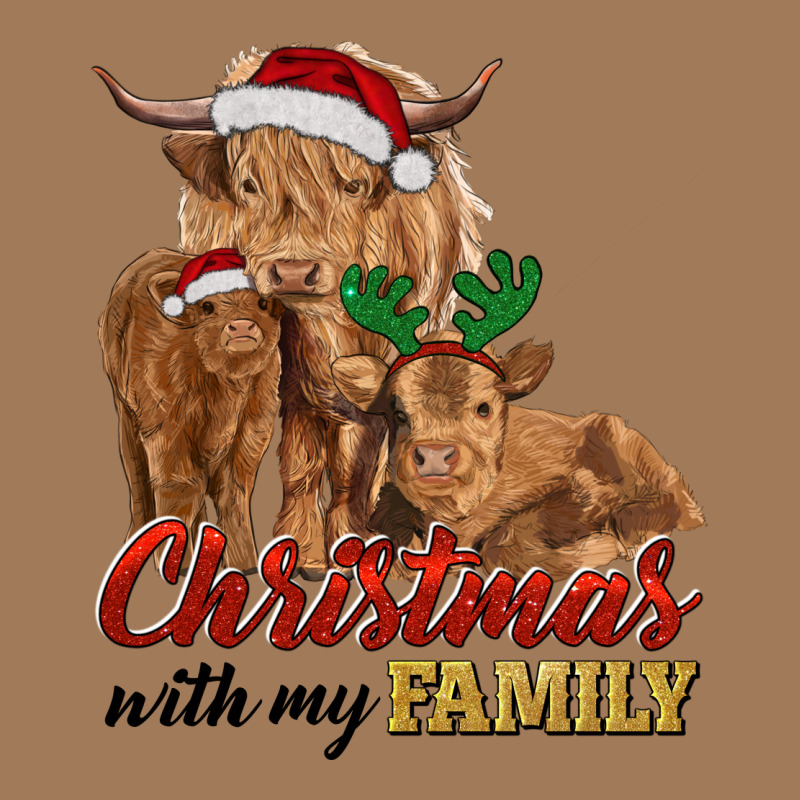 Cow And Calves Christmas With My Family Classic Tee by RanaPortraitStore | Teevron