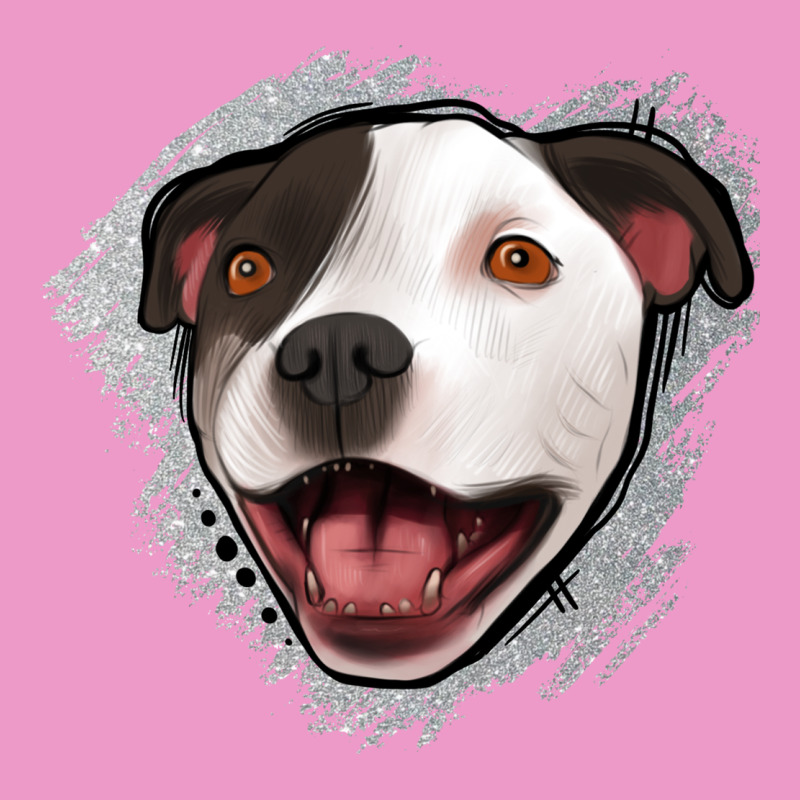 Pittbull Gray Glitter Urban Hoodie by Jasminsmagicworld | Teevron