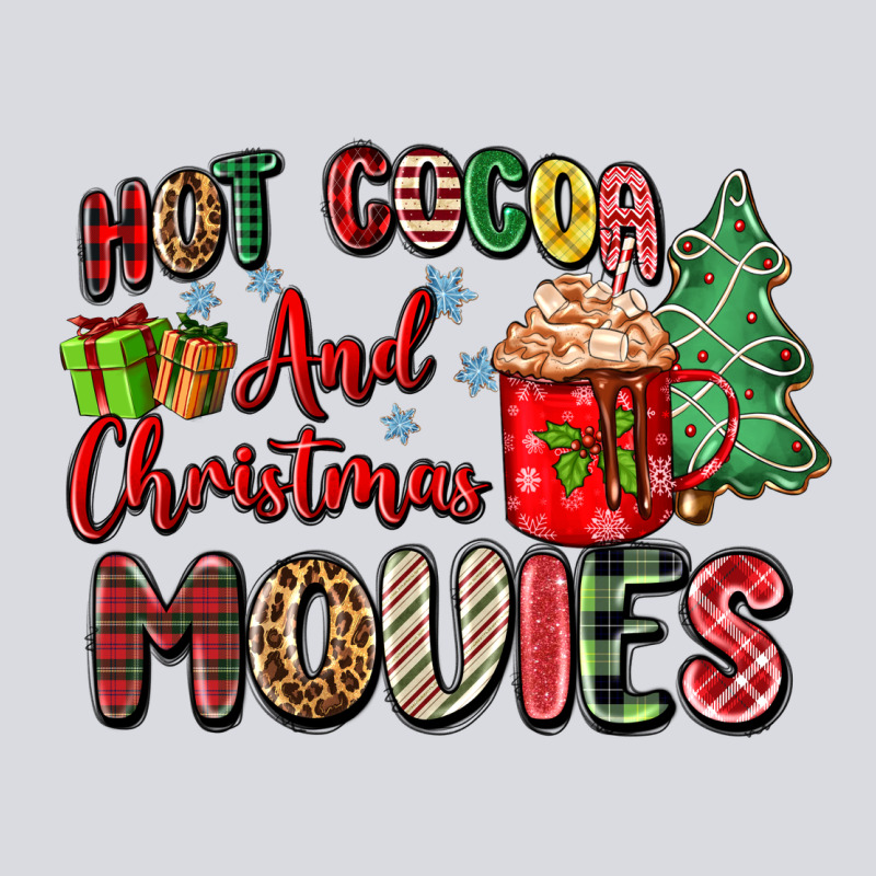 Hot Cocoa And Christmas Movies Zipper Hoodie by Zillion Design Studio | Teevron