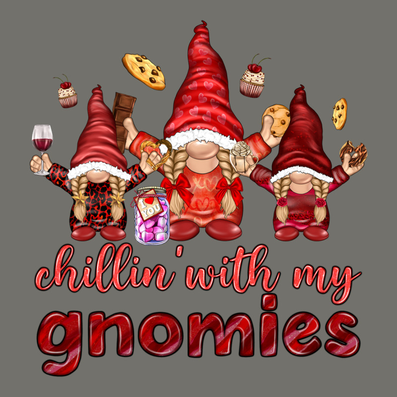 Chilling With My Gnomies Premium Hoodie by NancyCooperArtShop | Teevron