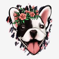 French Bulldog Floral Urban Hoodie | Teevron