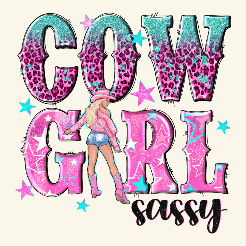 Cowgirl Sassy With Pink Cowgirl Premium Hoodie by NancyCooperArtShop | Teevron
