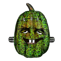 leopard pumpkin frankestein | Teevron