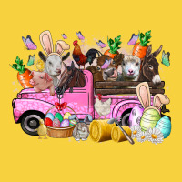 Easter Day Farm Animals Truck Premium Sweatshirt | Teevron