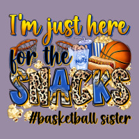 Im Just Here For The Snacks Basketball Sister Classic Tee | Teevron