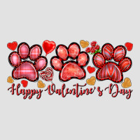 Happy Valentines Day Paws Premium Hoodie | Teevron