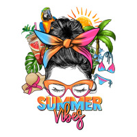 summer vibes messy bun | Teevron