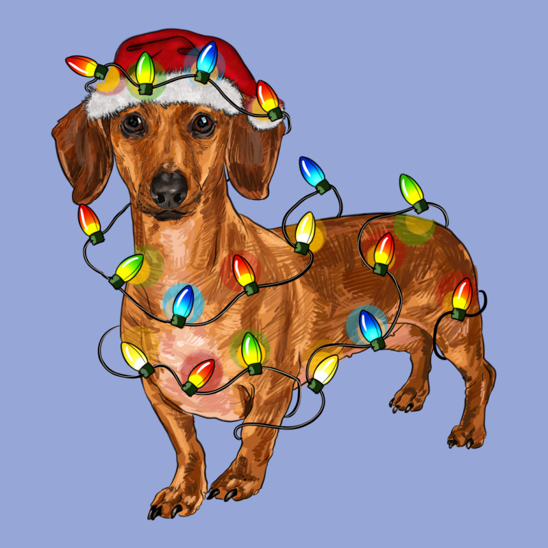 Dachshund Christmas Lights Classic Tee by RanaPortraitStore | Teevron