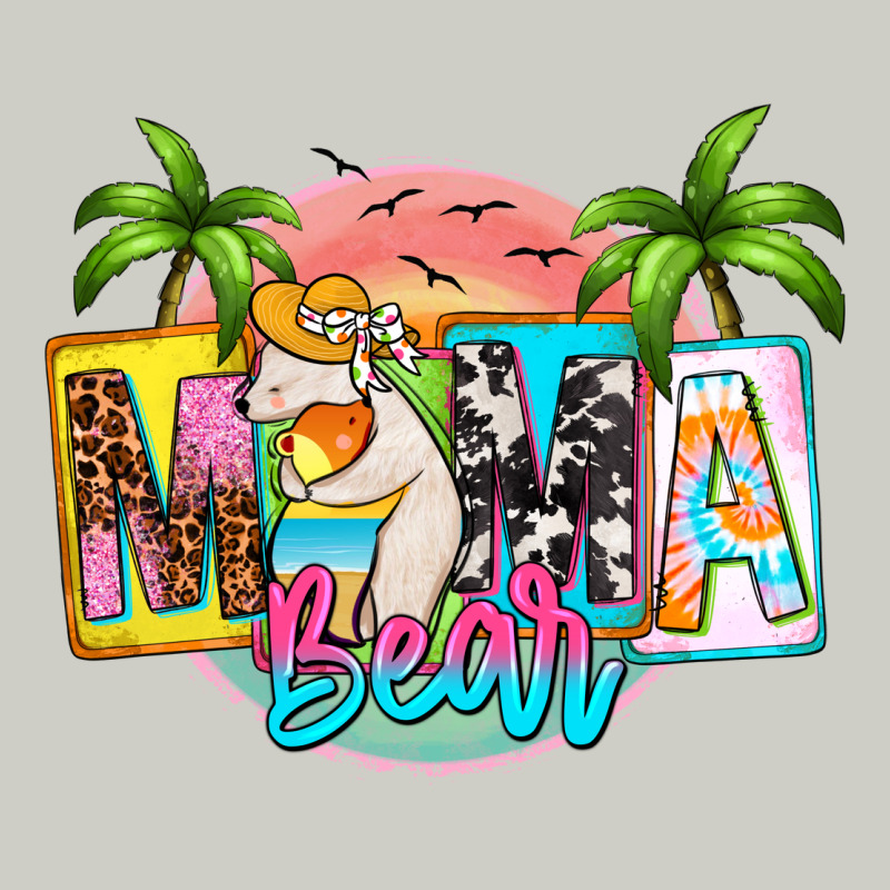 Mama Bear Summer Heavyweight Hoodie by Zillion Design Studio | Teevron