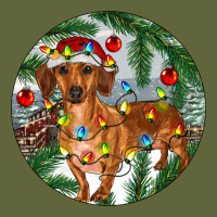 Dachshund Christmas Tree Classic Tee | Teevron