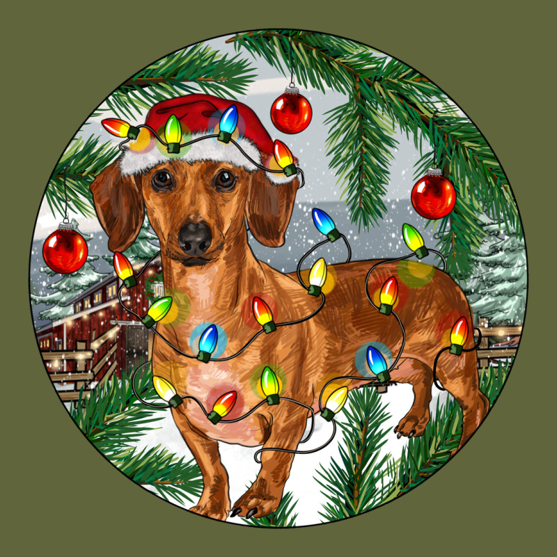 Dachshund Christmas Tree Classic Tee by RanaPortraitStore | Teevron