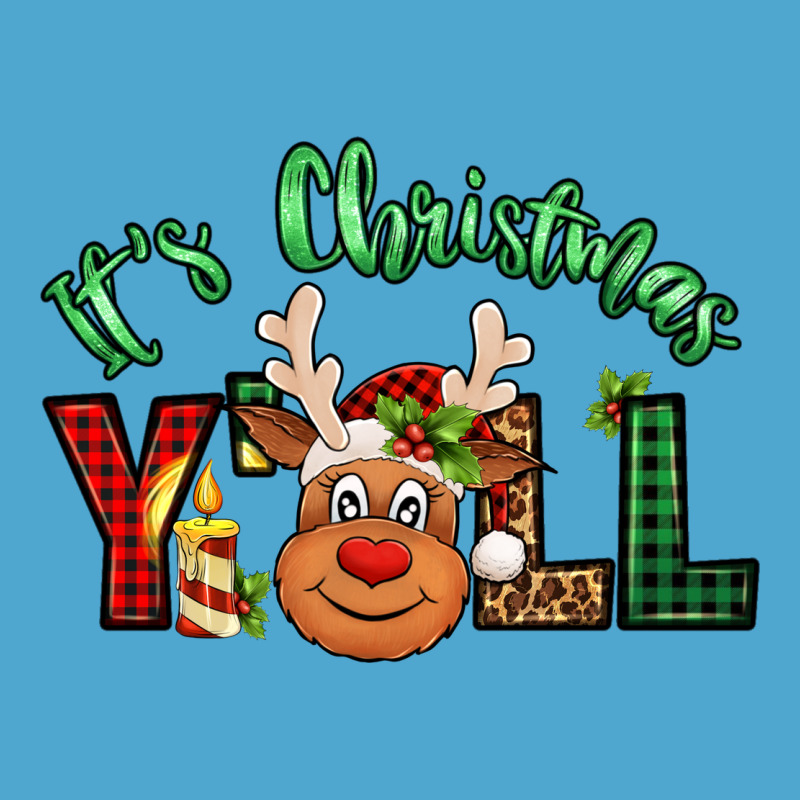 It's Christmas Y'all Reindeer Premium Hoodie by Jasminsmagicworld | Teevron