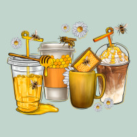 Coffee Cups Bumble Bee Zipper Hoodie | Teevron