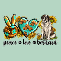 Peace Love St. Bernard Classic Tee | Teevron