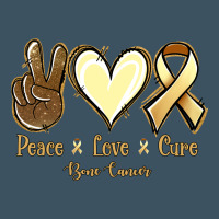 Peace Love Cure Bone Cancer Urban Hoodie | Teevron