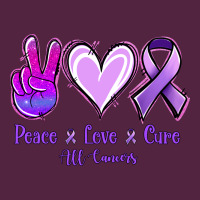Peace Love Cure All Cancers Urban Hoodie | Teevron