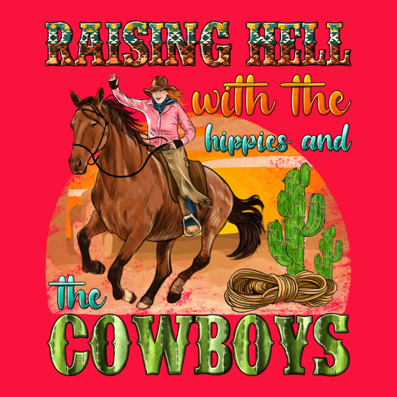 Raising Hell With The Hippies And The Cowboys Classic Tee by texasbilliewilder | Teevron