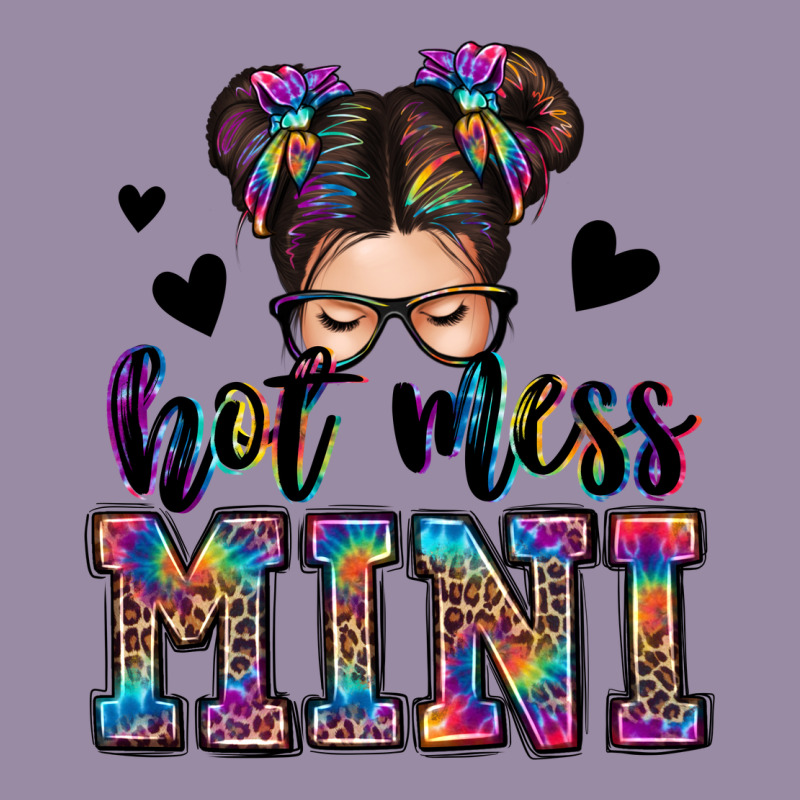 Mess Mini Messy Bun Classic Tee by Zillion Design Studio | Teevron