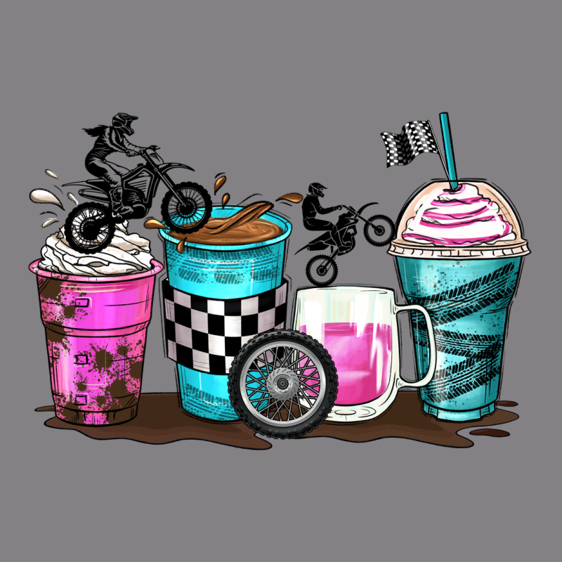 Motocross Coffee Cups Heavyweight Hoodie by Zillion Design Studio | Teevron