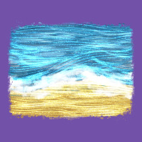 Glitter Beach Background Premium Sweatshirt | Teevron
