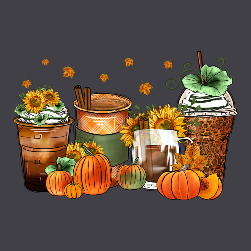 Fall Coffee Cups Heavyweight Hoodie by Zillion Design Studio | Teevron