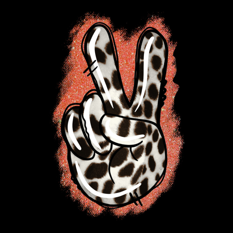 Dalmatians Skin Peace Sign Urban Hoodie by Jasminsmagicworld | Teevron